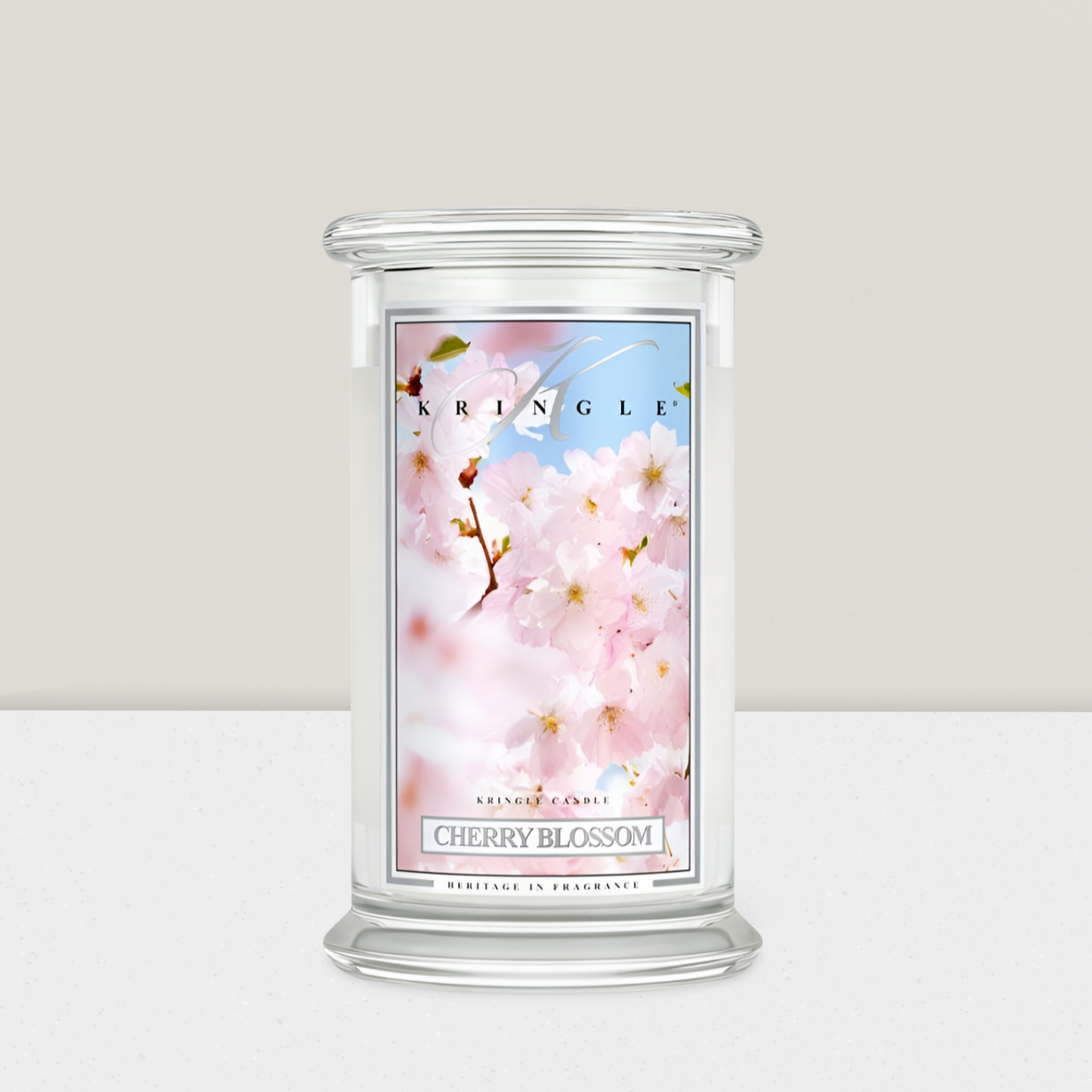 Kringle Candle, vonná svíčka Cherry Blossom 624 g