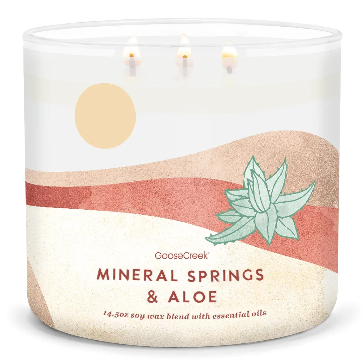 Goose Creek Candle - vonná svíčka Mineral Springs & Aloe 411 g