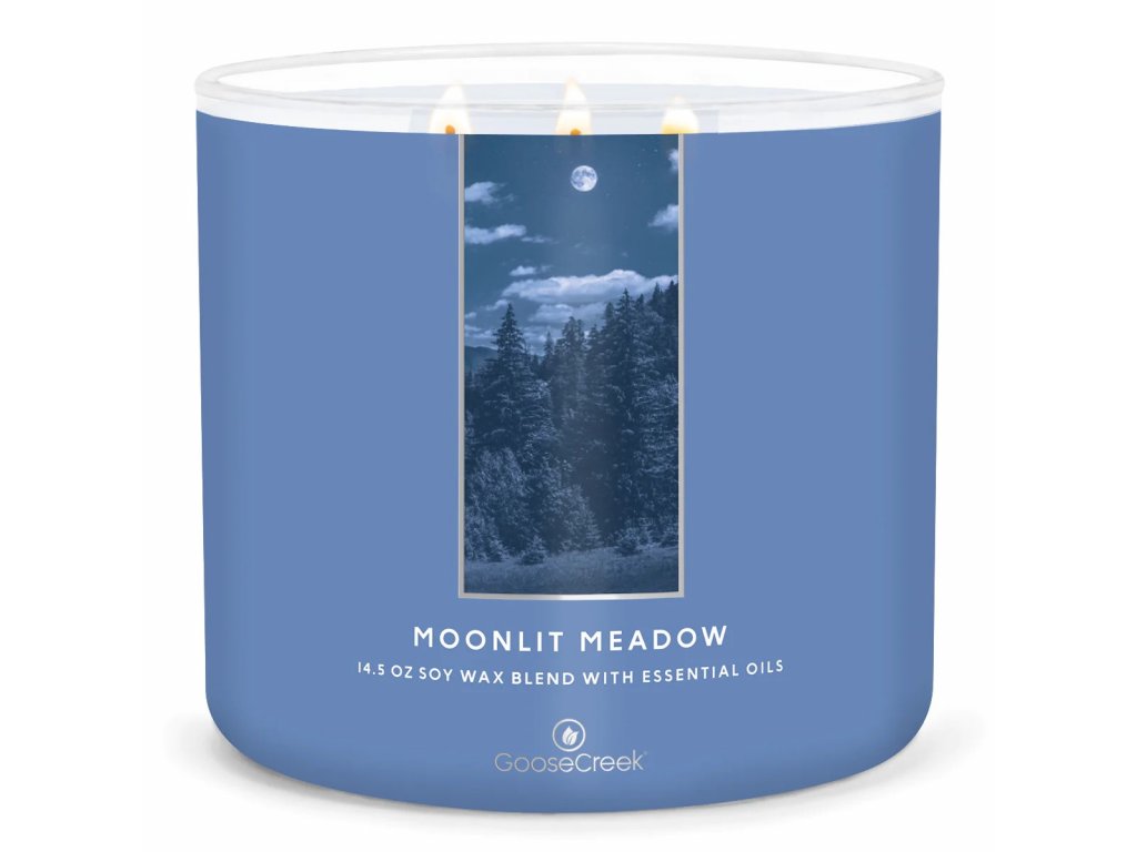 Goose Creek Candle - vonná svíčka Moonlit Meadow 411 g