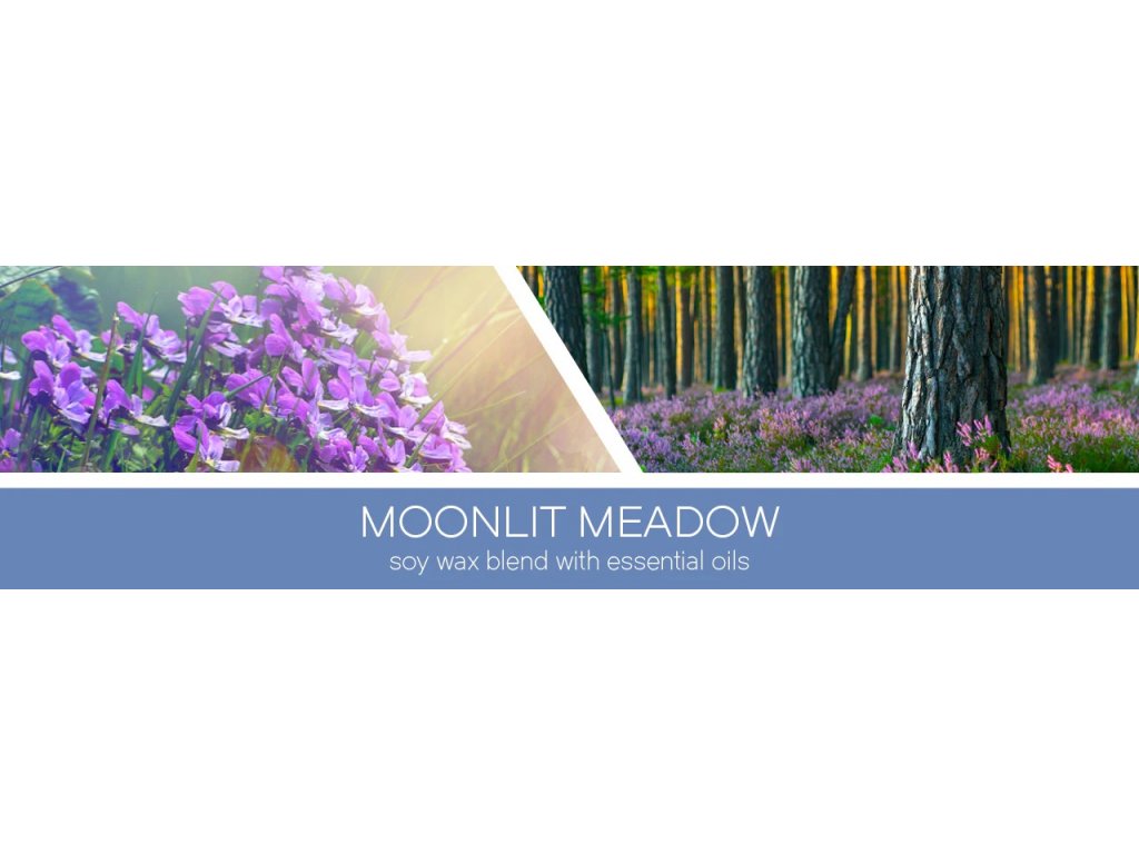 Goose Creek Candle - vonná svíčka Moonlit Meadow 411 g