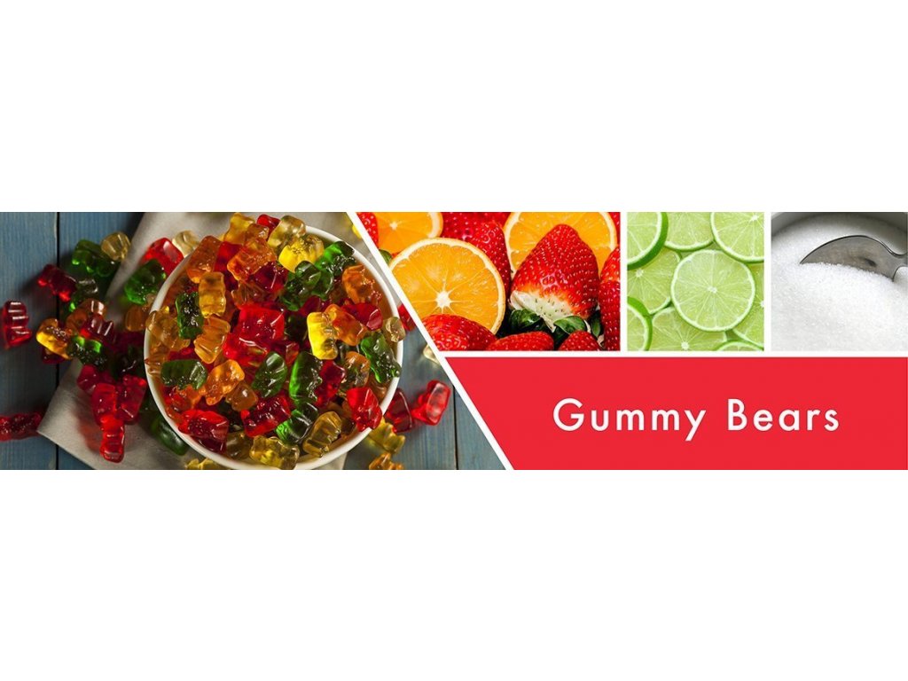 Goose Creek Candle - vonná svíčka Gummy Bears 411 g