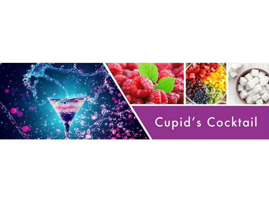 Goose Creek Candle - vonná svíčka Cupid's Cocktail 411 g