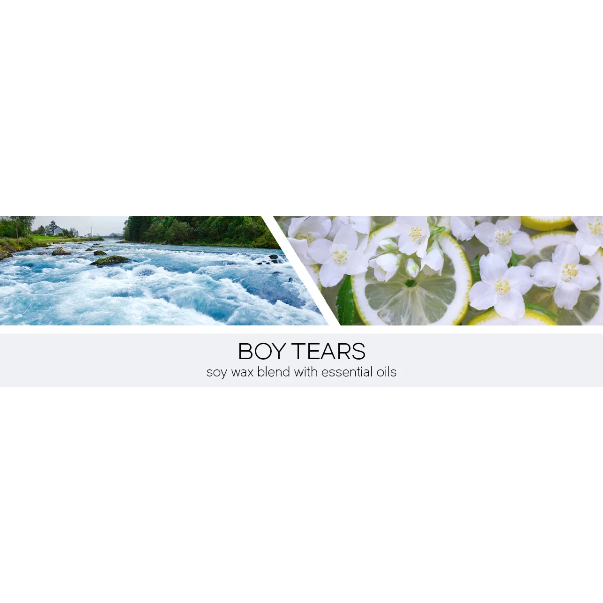 Goose Creek Candle - vonná svíčka Boy Tears 411 g