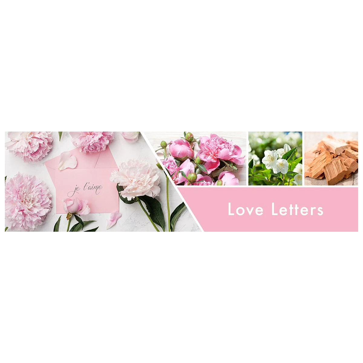 Goose Creek Candle - vonná svíčka Love Letters 411 g