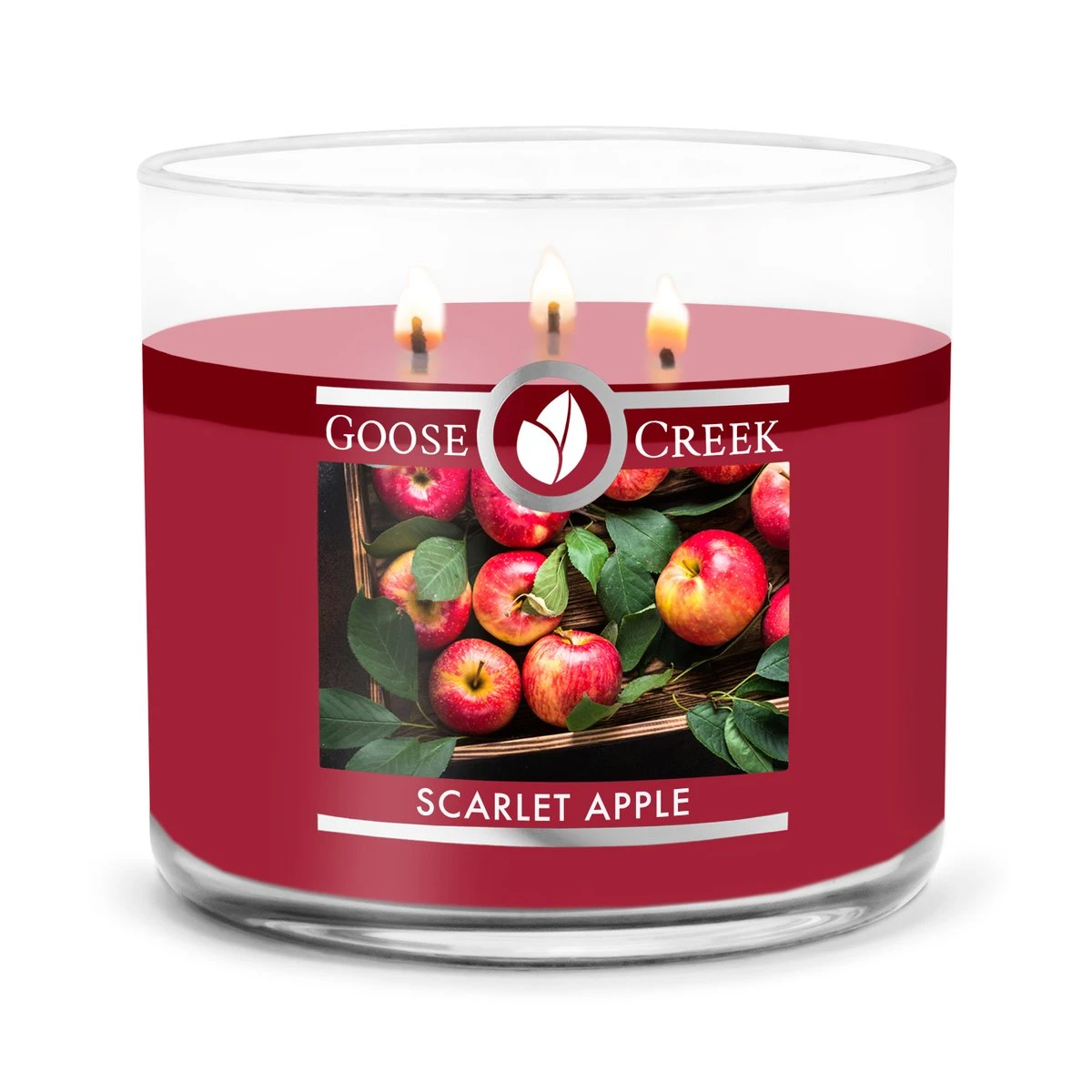 Goose Creek Candle - vonná svíčka Scarlet Apple 411 g