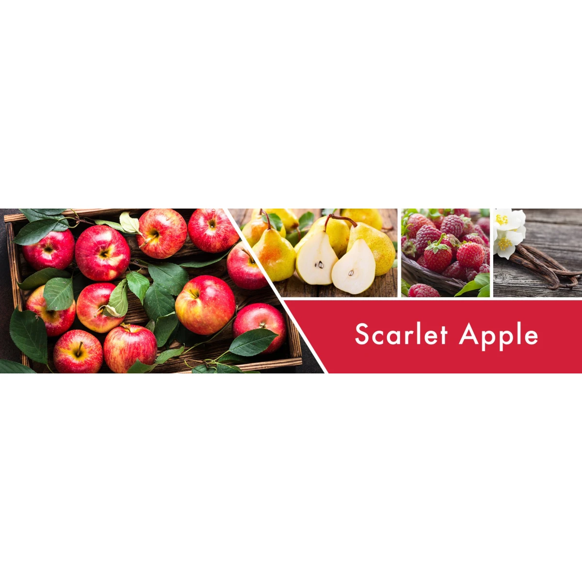 Goose Creek Candle - vonná svíčka Scarlet Apple 411 g