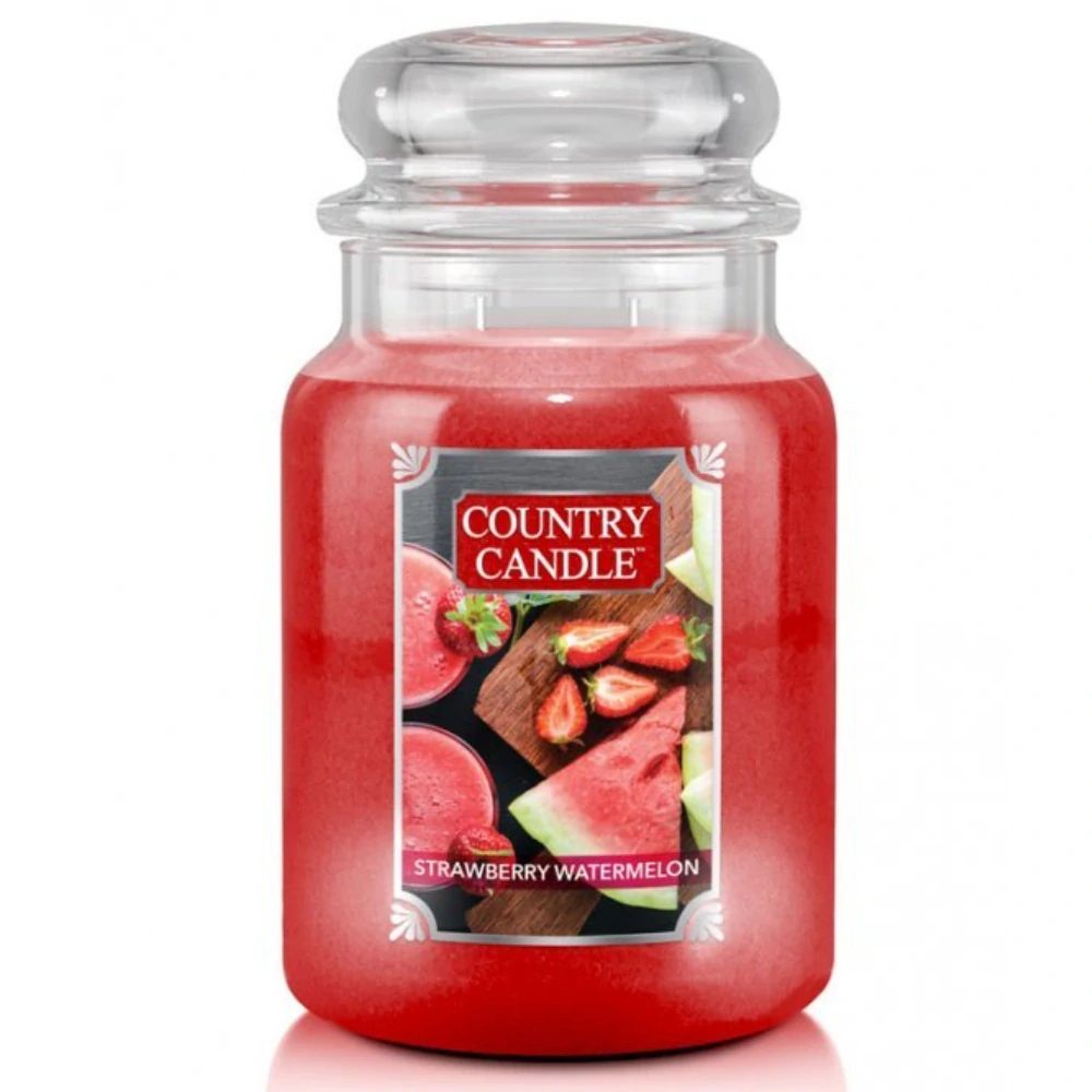 Country Candle vonná svíčka Strawberry Watermelon 680 g