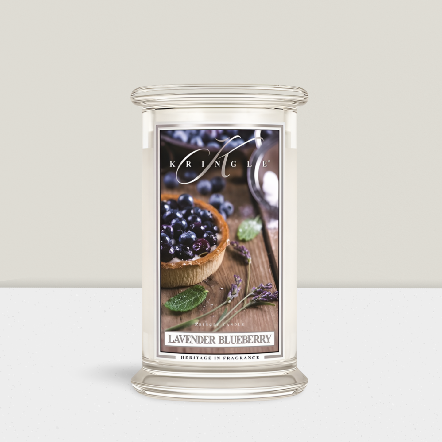 Kringle Candle, vonná svíčka Lavender Blueberry 624 g