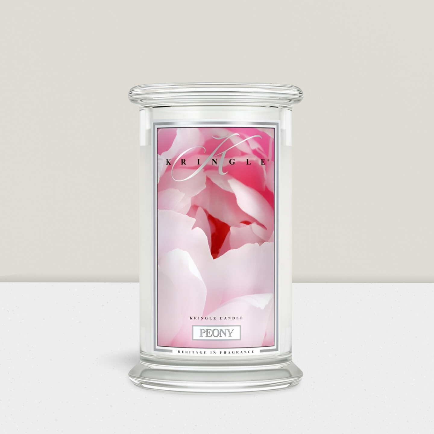 Kringle Candle, vonná svíčka Peony 624 g