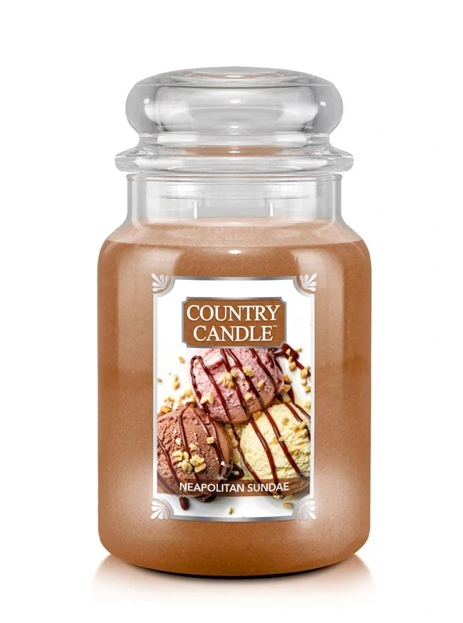 Country Candle vonná svíčka Neapolitan Sunday 680 g