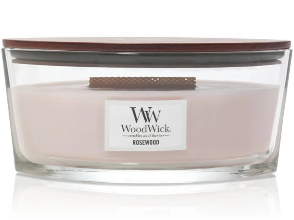 WoodWick svíčka loď Rosewood (Palisandr) 453 g