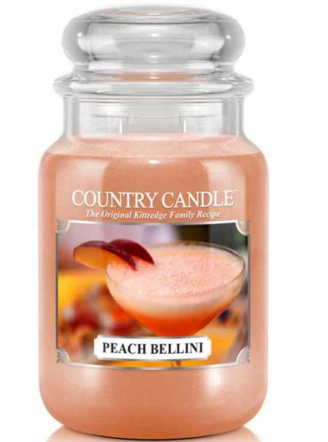 Country Candle vonná svíčka Peach Bellini 680 g