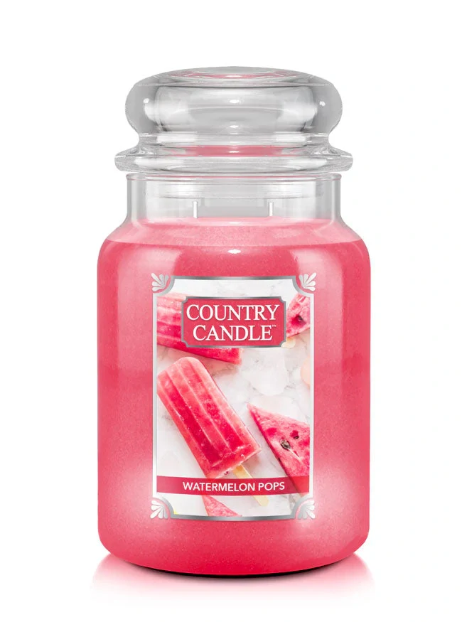 Country Candle vonná svíčka Watermelon Pops 680 g