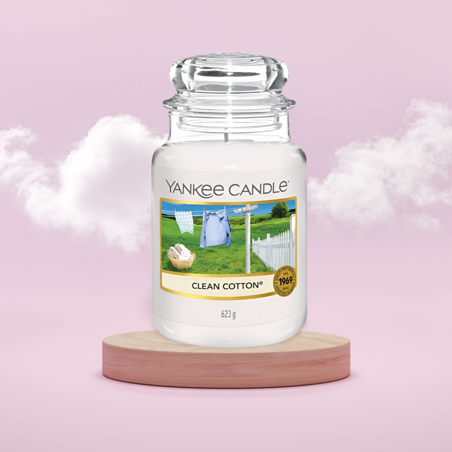 Yankee Candle Clean Cotton 623 g