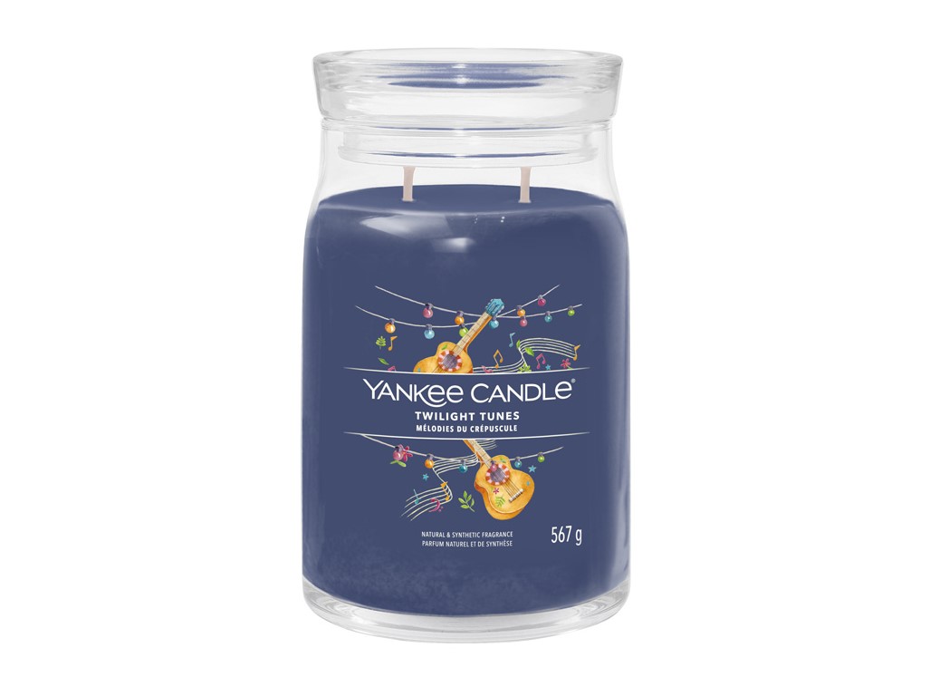 Yankee candle, vonná svíčka Signature Twilight Tunes 567 g