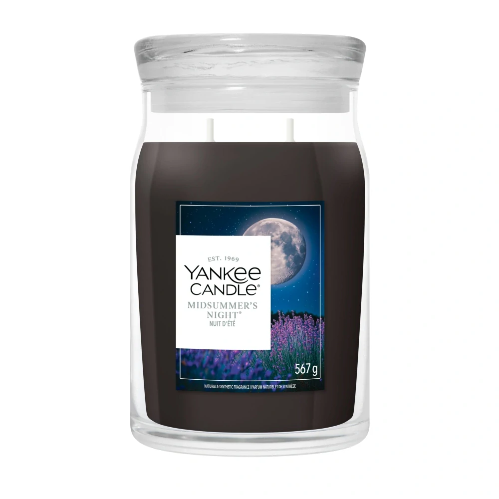 Yankee candle Signature velká vonná svíčka Midsummer Night 567 g