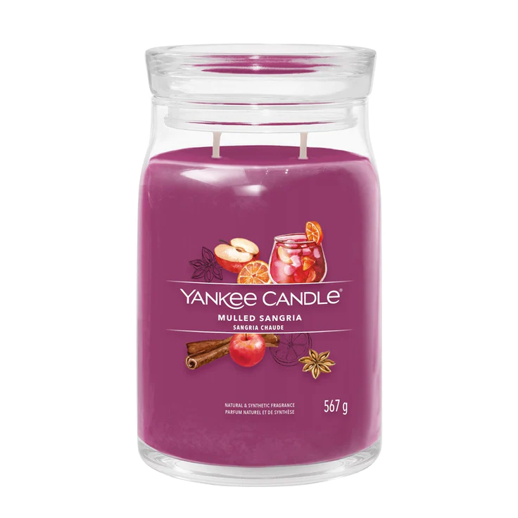 Yankee candle, vonná svíčka Signature Mulled Sangria (Svařená Sangrie) 567 g