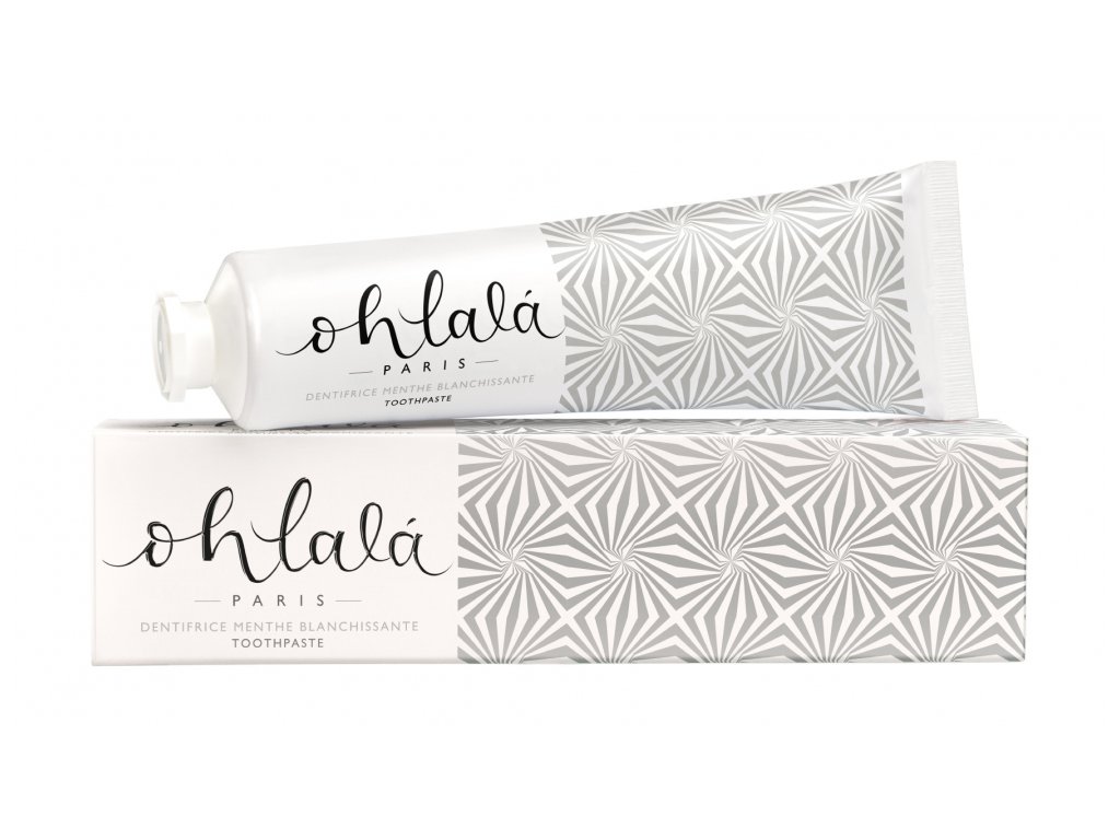 Ohlalá Bělící pasta na zuby - Máta, 100ml