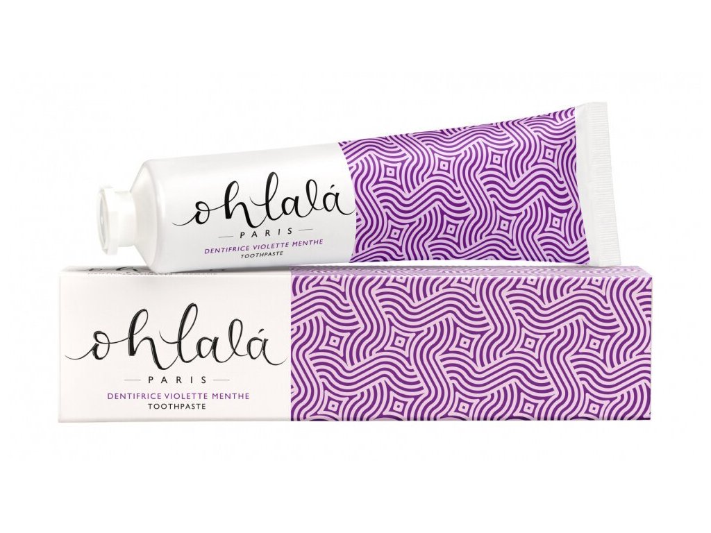 Ohlalá Pasta na zuby - Fialka a máta, 100ml
