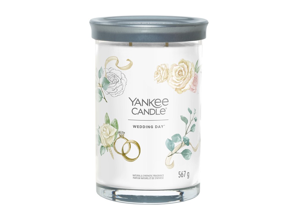 Yankee candle, vonná svíčka Signature Tumbler Wedding Day 567 g