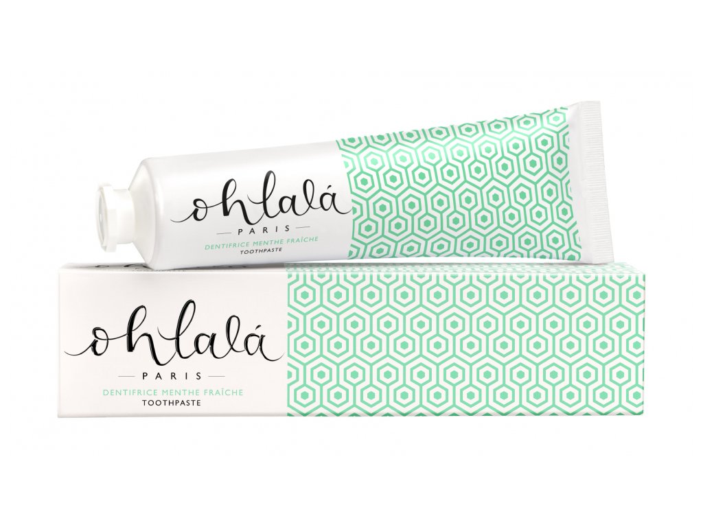 Ohlalá Svěží pasta na zuby - Máta peprná, 100ml