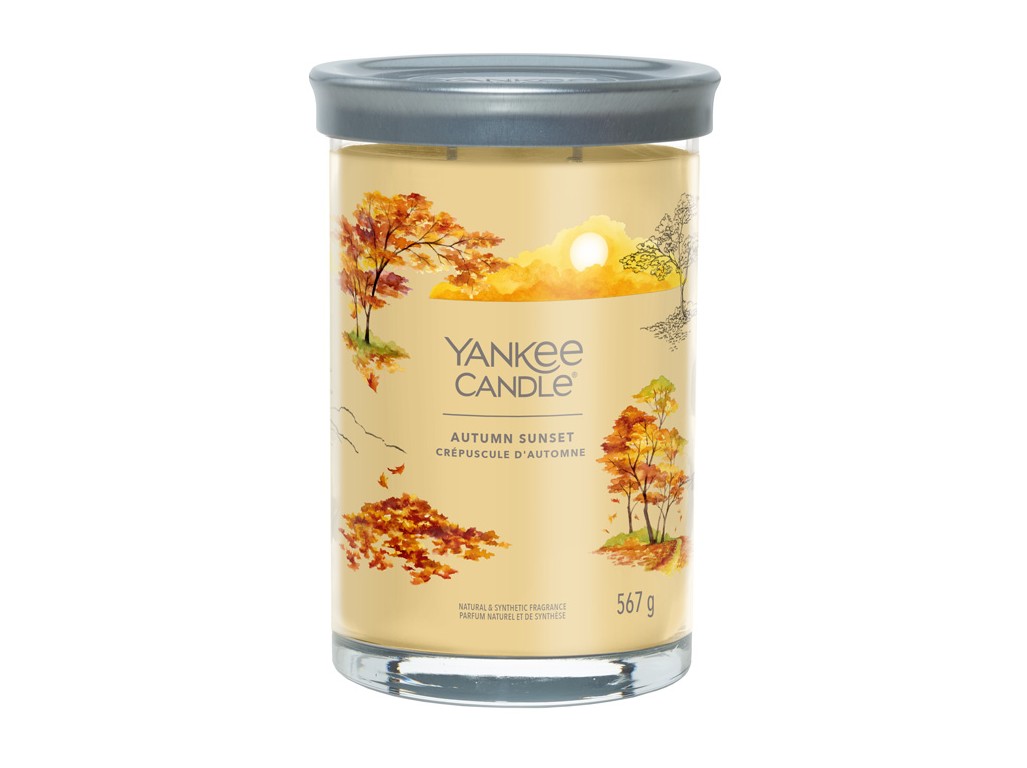 Yankee candle, vonná svíčka Signature Tumbler Autumn Sunset 567 g