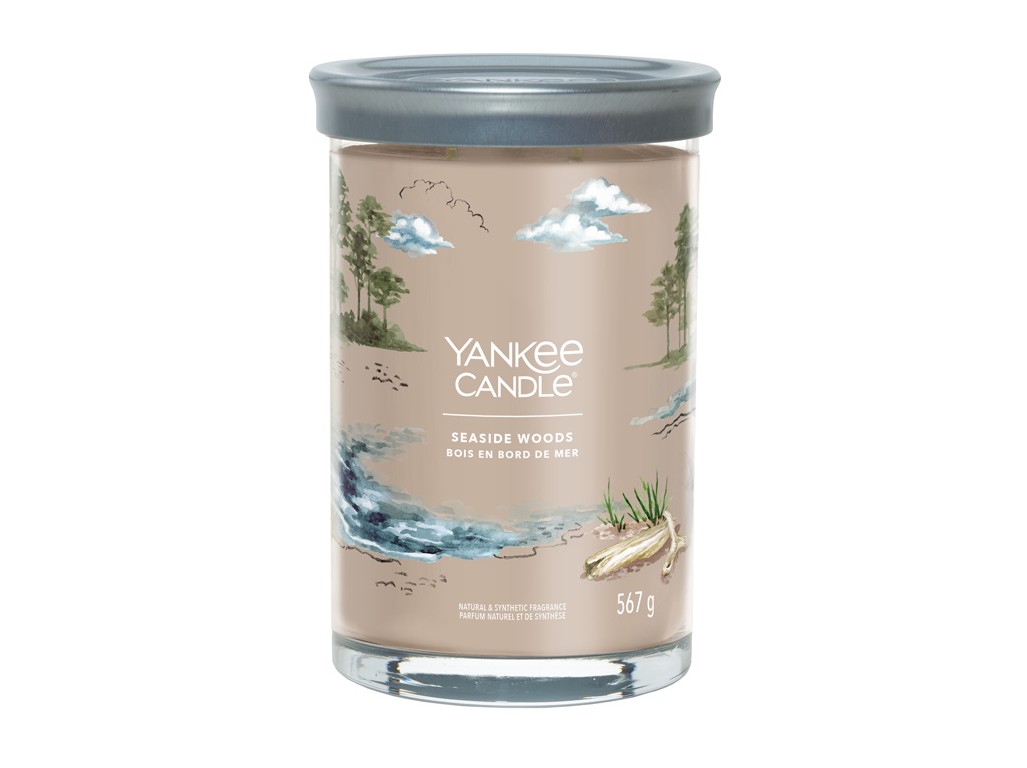 Yankee candle, vonná svíčka Signature Tumbler Seaside Woods 567 g