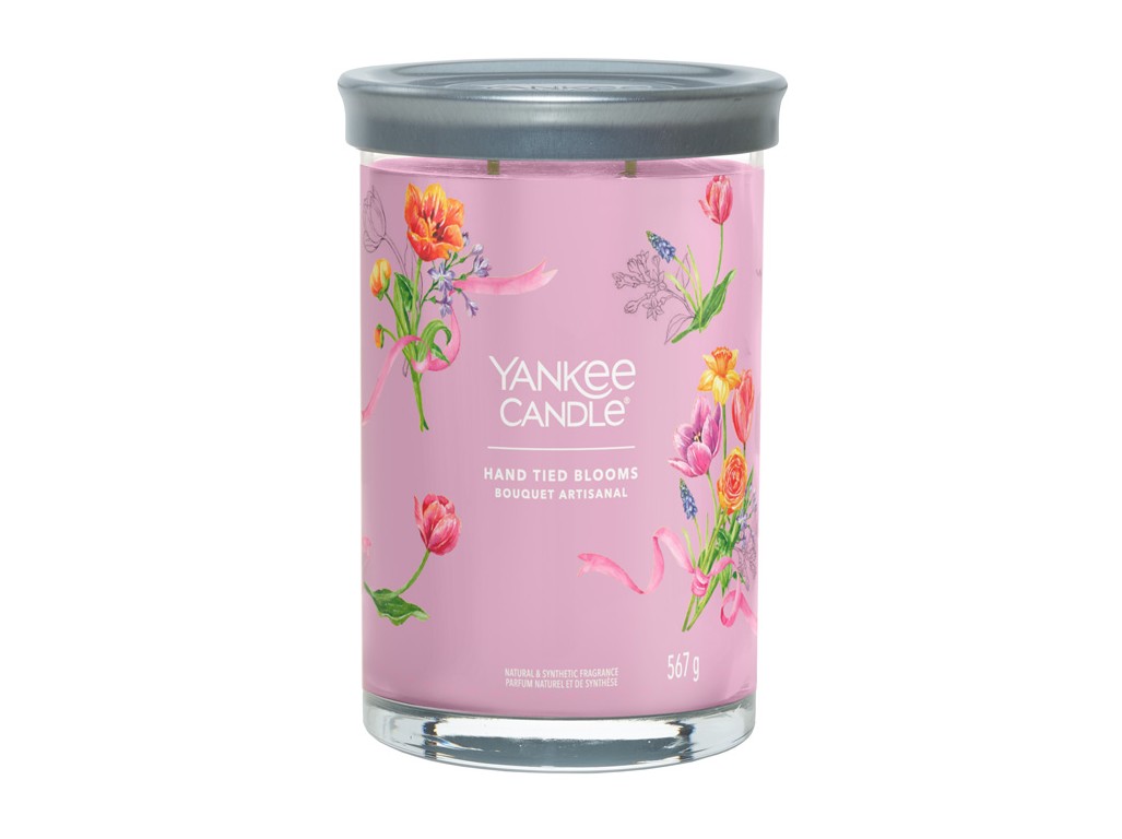 Yankee candle, vonná svíčka Signature Tumbler Hand Tied Blooms 567 g