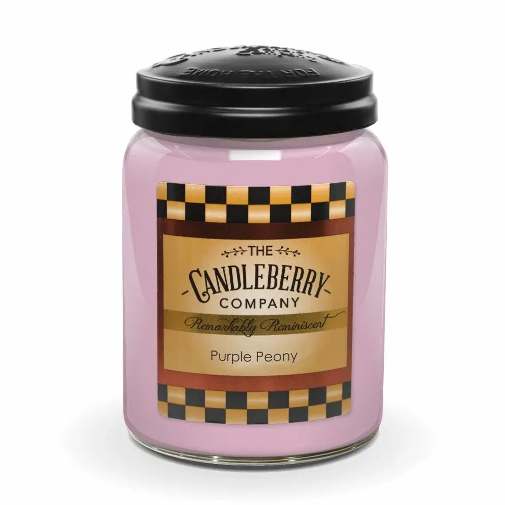 Candleberry - vonná svíčka Purple Peony 624 g