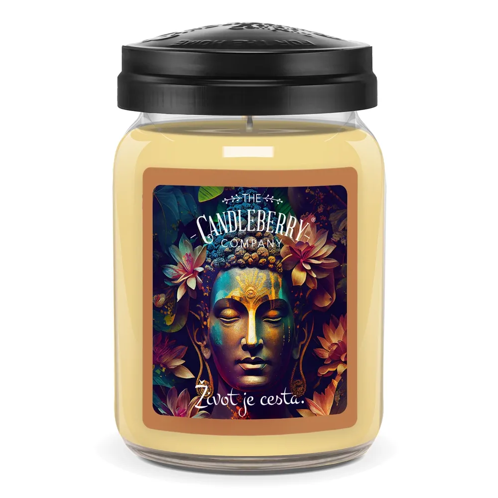 Candleberry - vonná svíčka Život je cesta 624 g