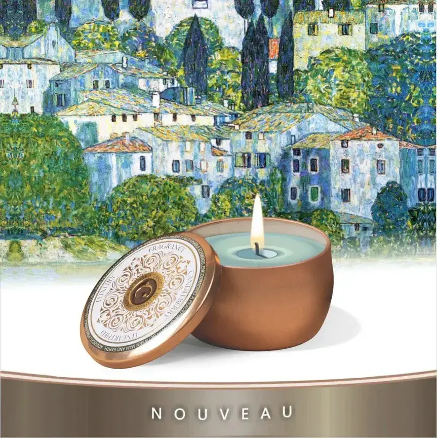 Candleberry - vonná svíčka Nouveau Bergamot Amber 128 g