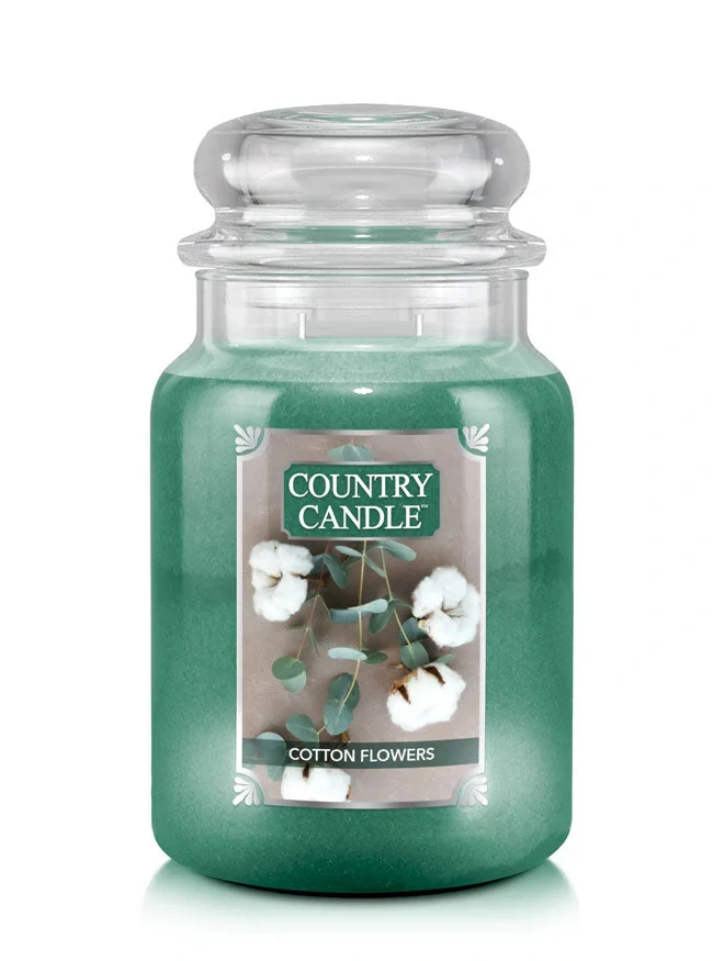 Country Candle vonná svíčka Cotton Flowers 737 g