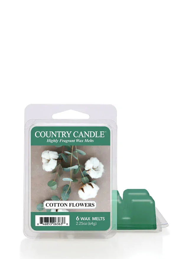 Country Candle vonný vosk Cotton Flowers 64 g