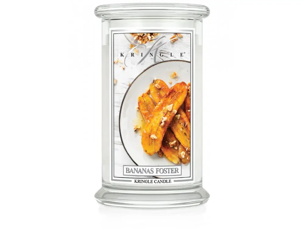 Kringle Candle, vonná svíčka Bananas Foster 624 g