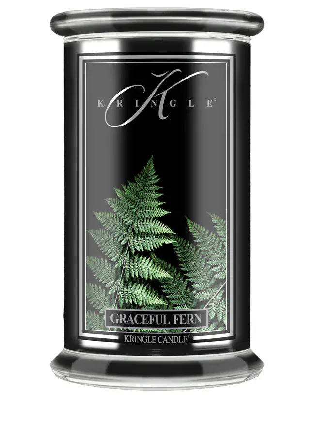 Kringle Candle, vonná svíčka Reserve Graceful Fern 624 g