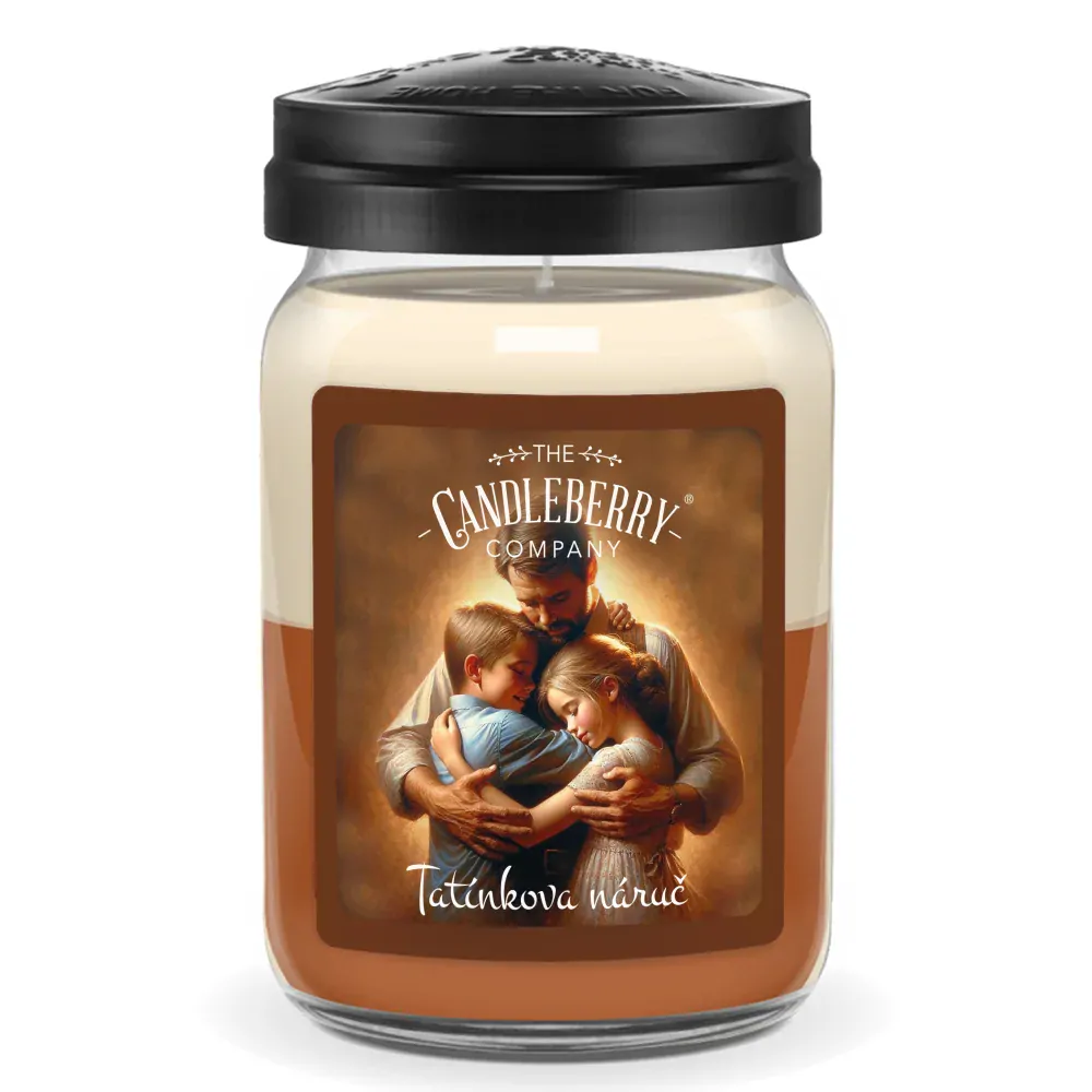 Candleberry - vonná svíčka Tatínkova náruč 624 g