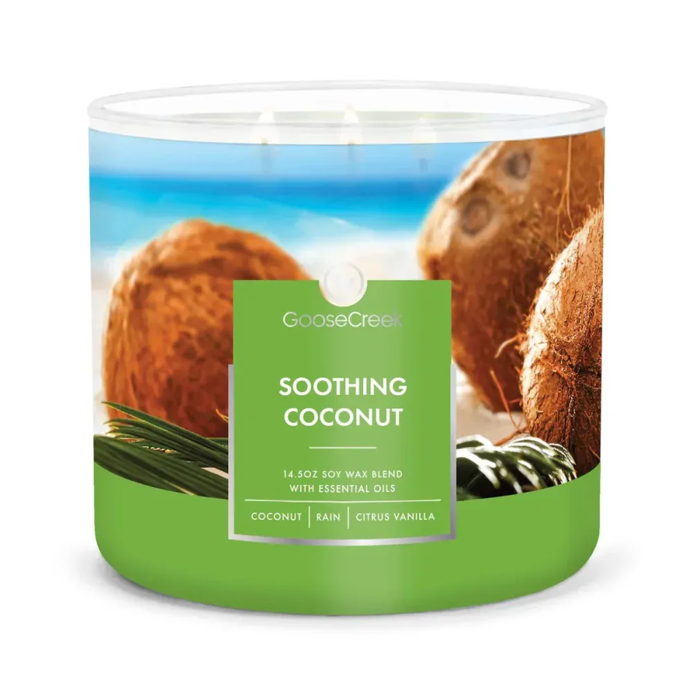Goose Creek Candle - vonná svíčka Soothing Coconut 411 g