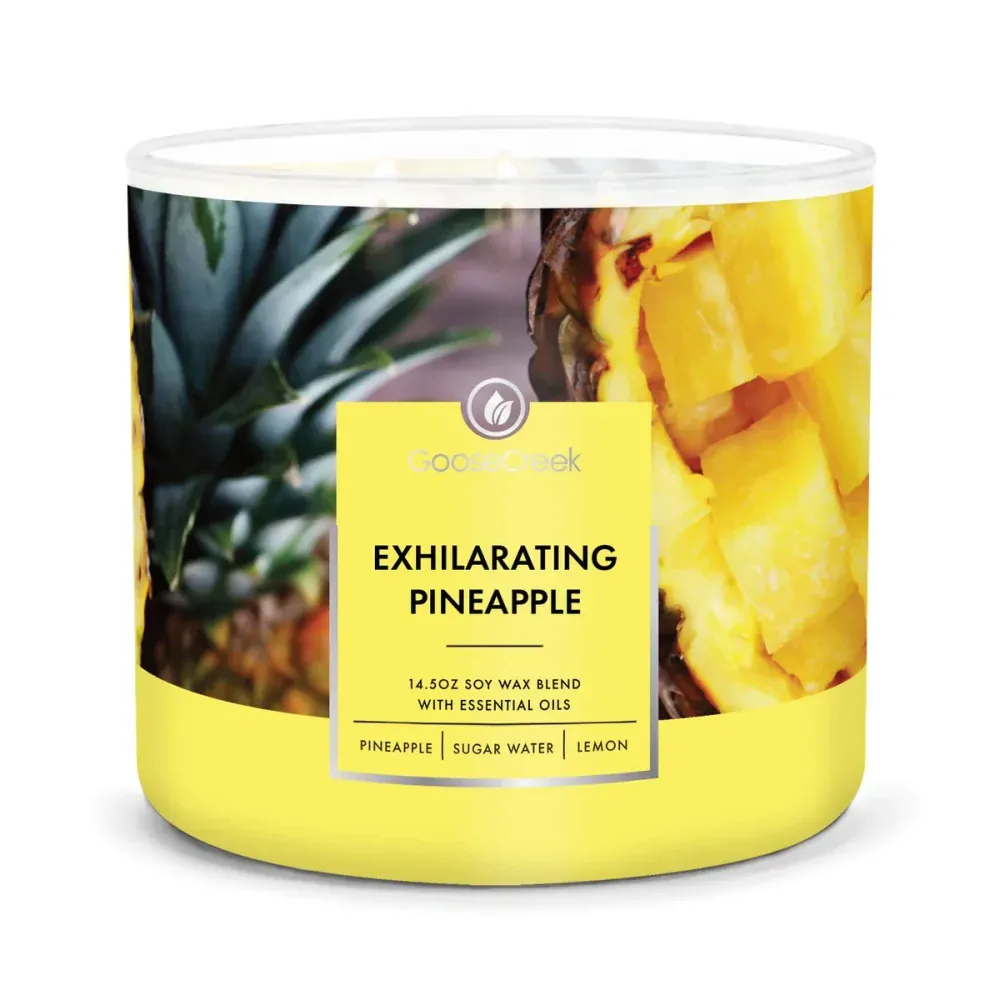 Goose Creek Candle - vonná svíčka Exhilarating Pineapple 411 g