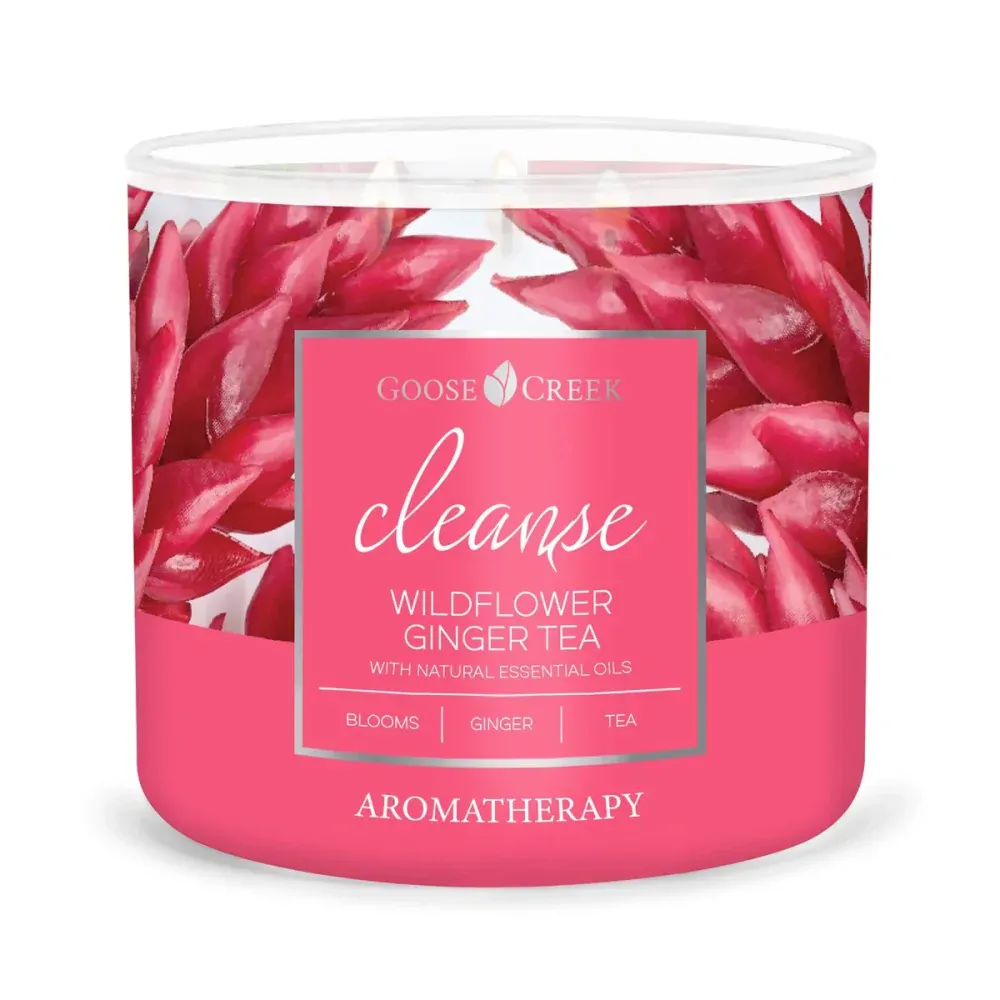 Goose Creek Candle - vonná svíčka Wildflower Ginger Tea 411 g