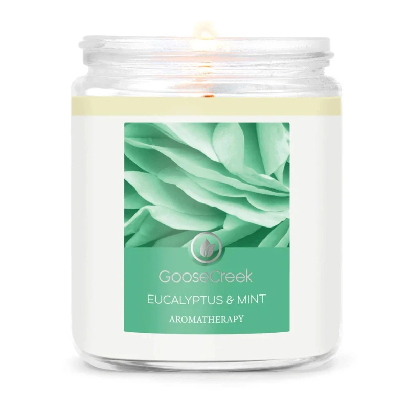 Goose Creek - vonná svíčka Eucalyptus Mint 198 g