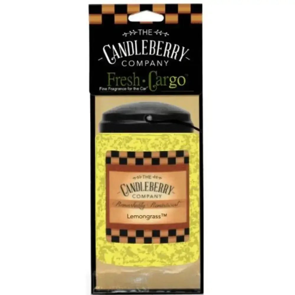 Candleberry - vůně do auta Lemongrass