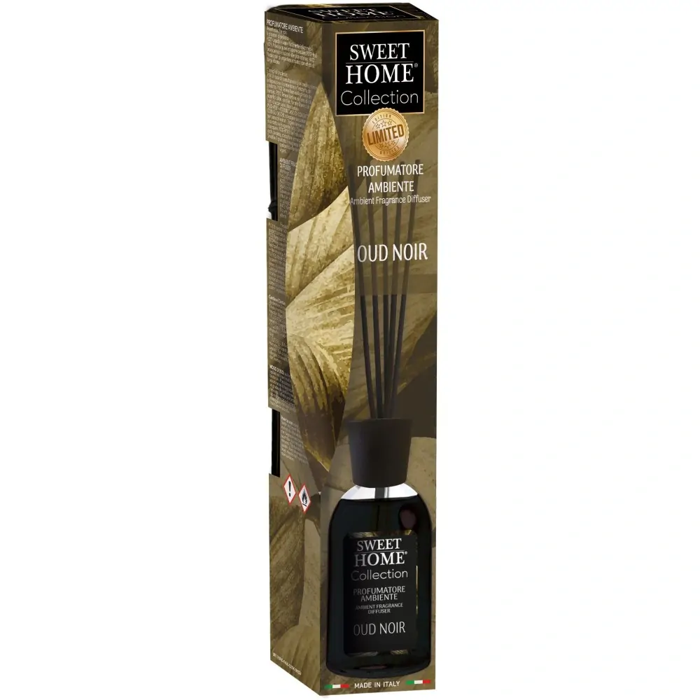 Sweet Home Collection aroma difuzér Oud Noir (Agarové dřevo) 100 ml