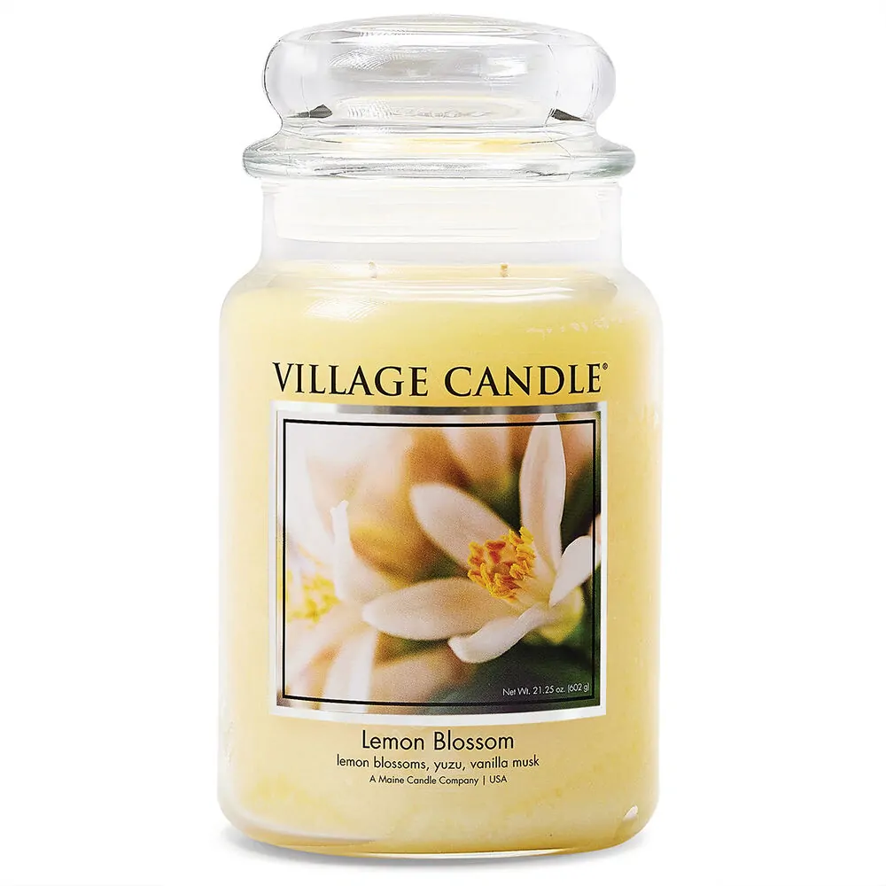 Village Candle - vonná svíčka Lemon Blossom (Květ citronovníku) 602 g