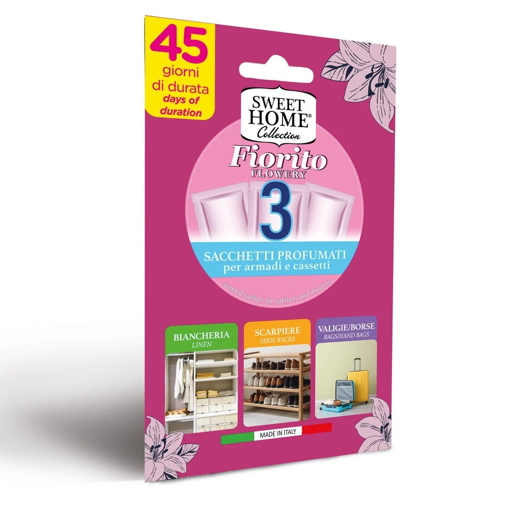 Sweet Home vonné sáčky Fiorito (Květinová) 3 ks