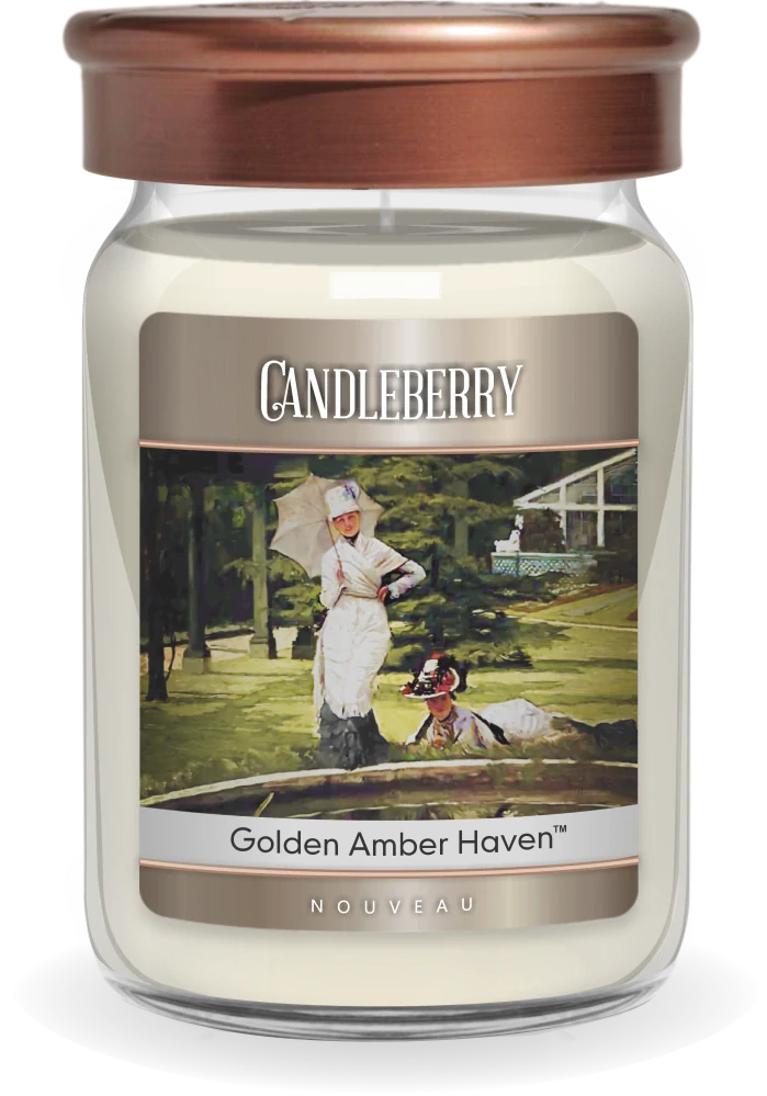 Candleberry, NOUVEAU - Golden Amber Haven 624 g