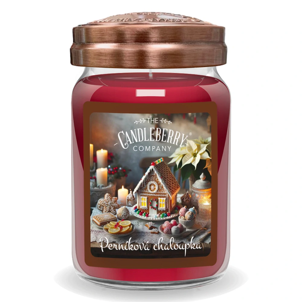 Candleberry - vonná svíčka Perníková chaloupka 624 g