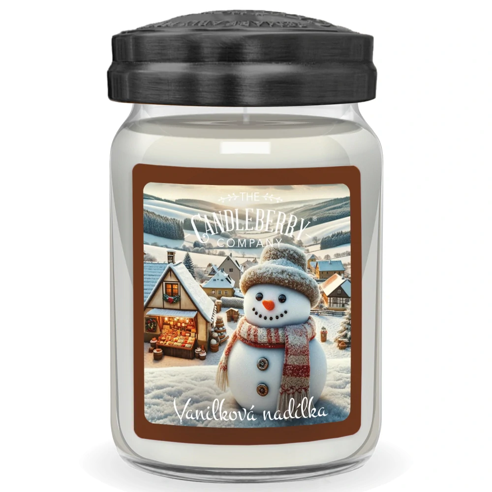 Candleberry - vonná svíčka Vanilková nadílka 624 g