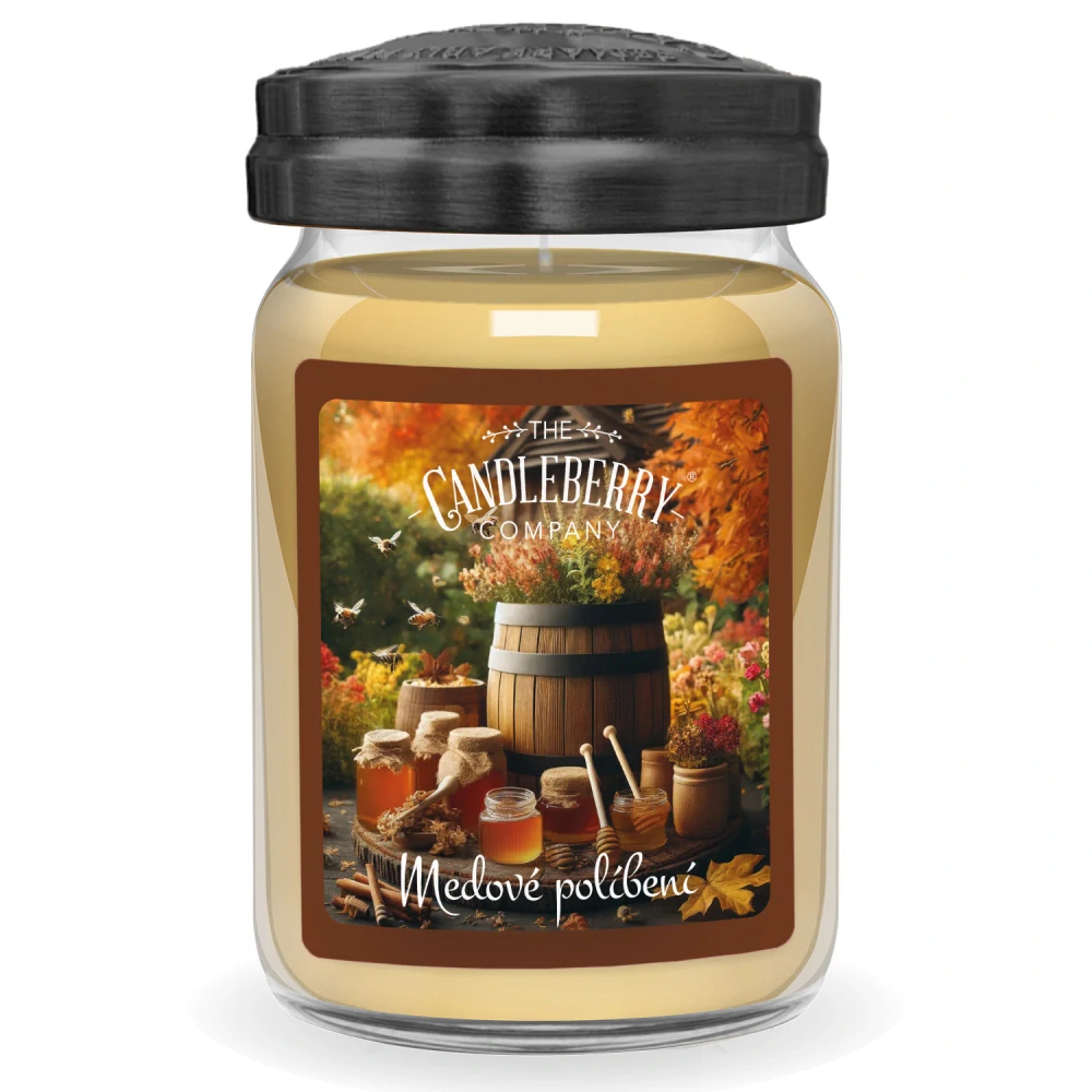 Candleberry - vonná svíčka Medové políbení 624 g