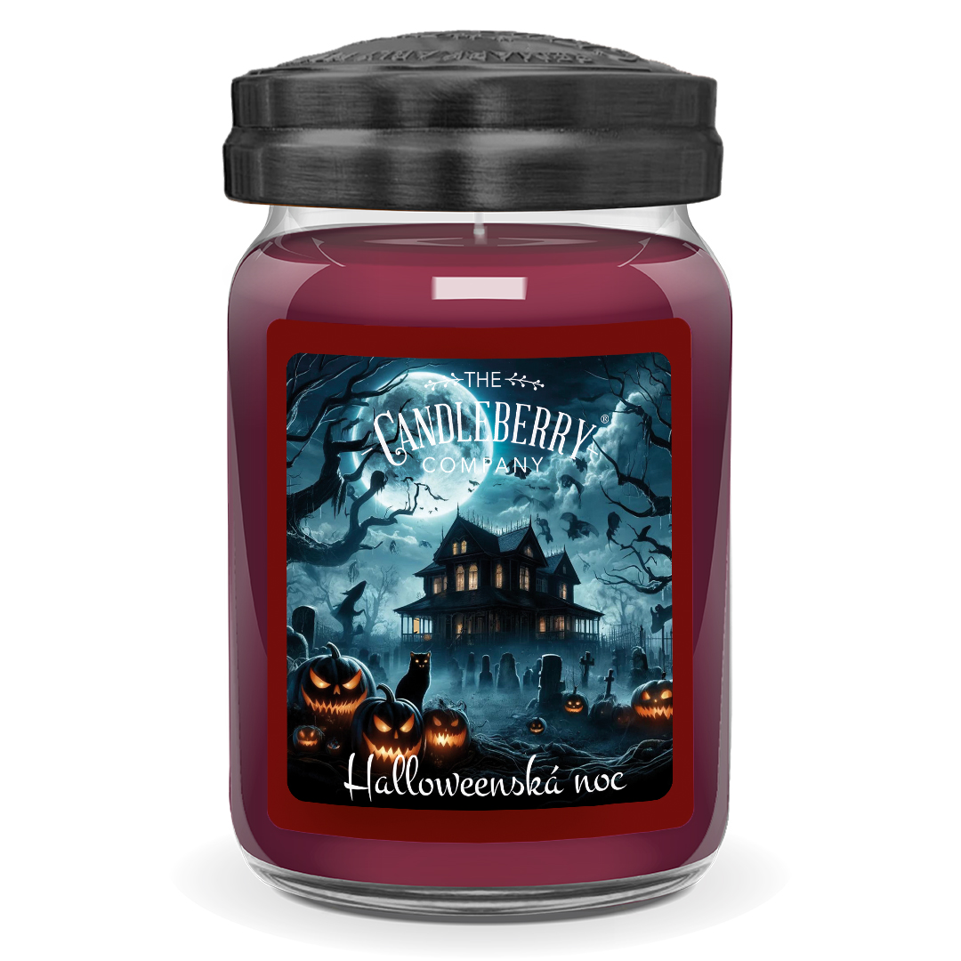 Candleberry - vonná svíčka Halloweenská noc 624 g