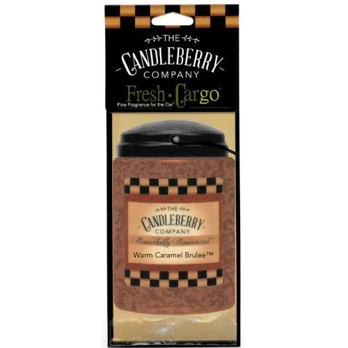 Candleberry - vůně do auta Warm Caramel Brulee